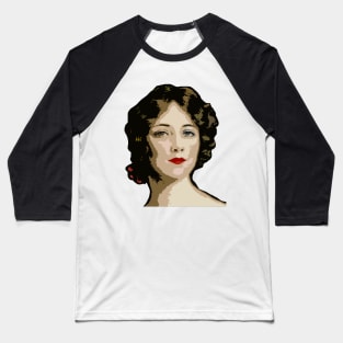 Pop ARTsublime girl with fixed gaze Baseball T-Shirt